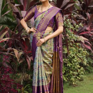 kanjivaram pattu silk saree