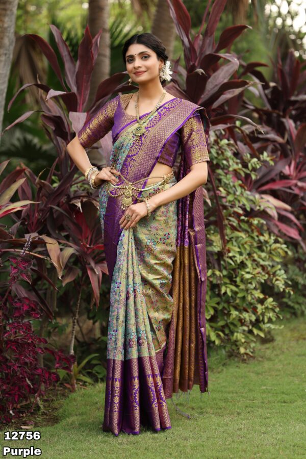 kanjivaram pattu silk saree