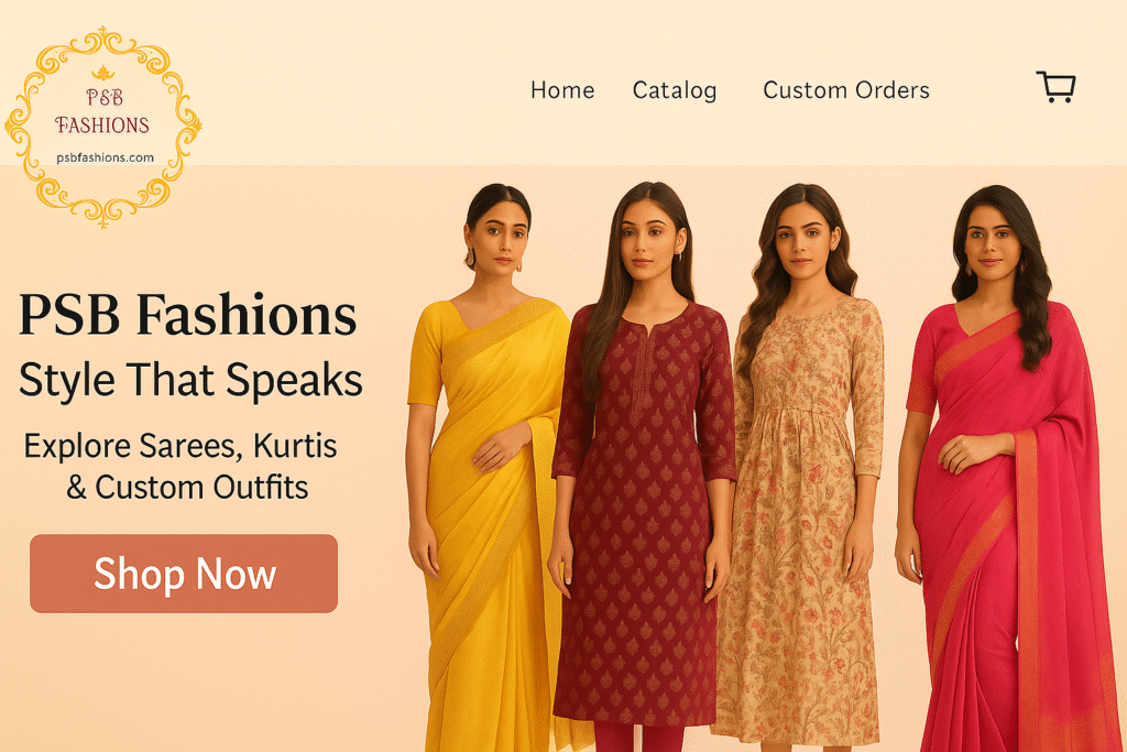 psb fashions traditional elegance showcase