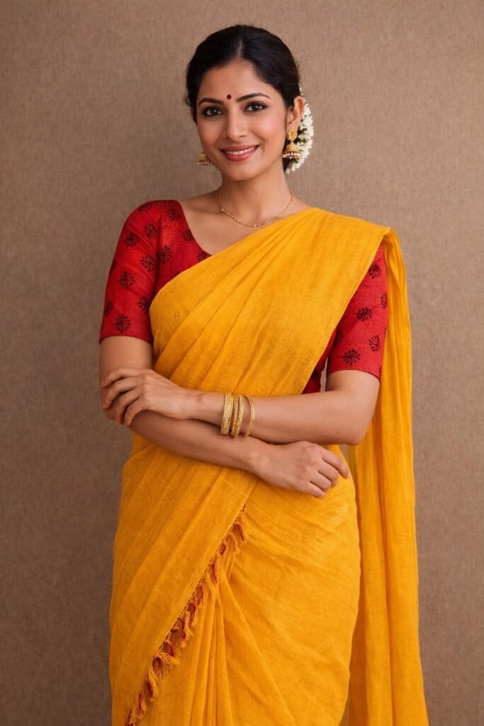 Khadi Cotton Saree