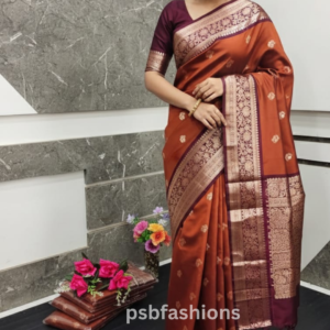 VENKATAGIRI SEMI SOFT PATTU SAREES  KANCHI BORDERS ALLOVER BUTA DESIGN