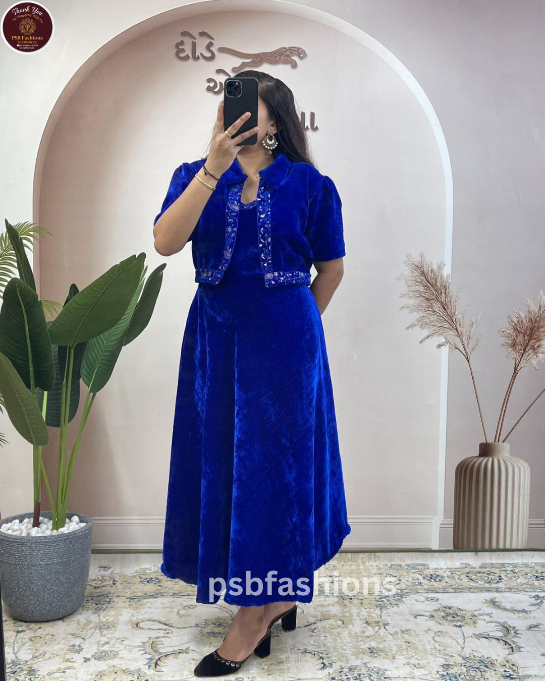 elvet-Embroidery Work Kurti Collection - Image 3